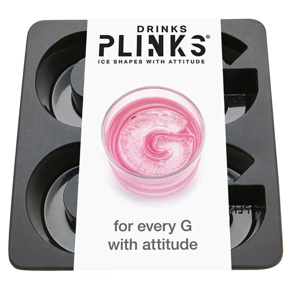 Drinks PLINKS LETTER G silicone tray