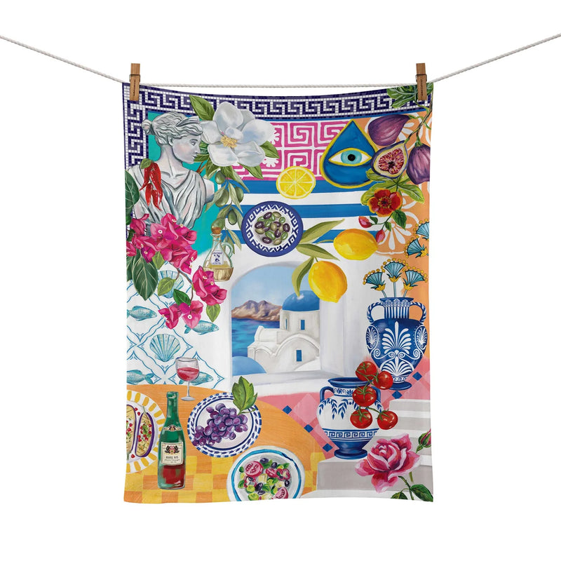 TEA TOWEL MED SUMMER
