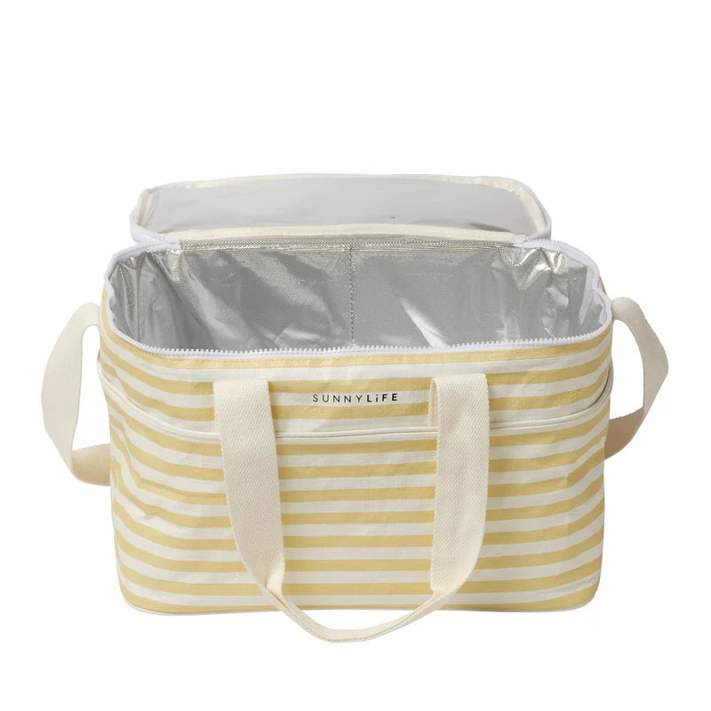 LIGHT COOLER DRINKS BAG BUTTERNUT STRIPE