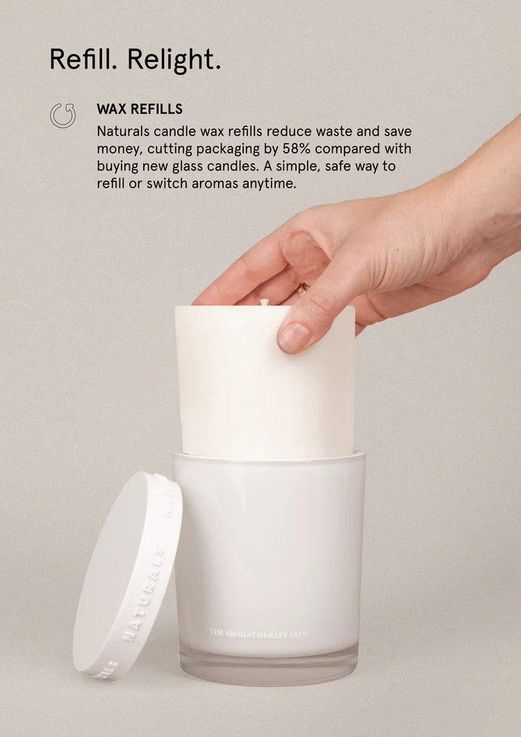 ROSE JASMINE & OUD CANDLE  REFILL 400G