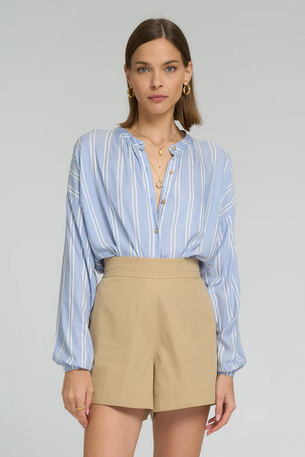 GINGER SHIRT CHAMBRAY STRIPE