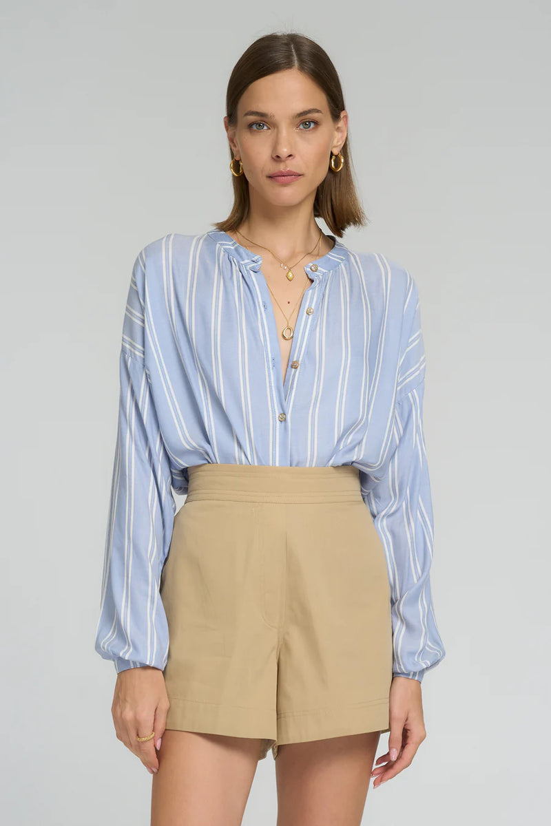 GINGER SHIRT CHAMBRAY STRIPE