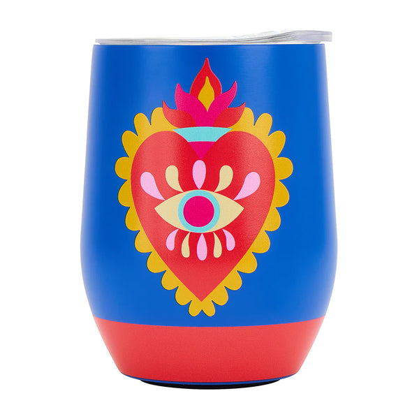 DRINK TUMBLER FIESTA HEART
