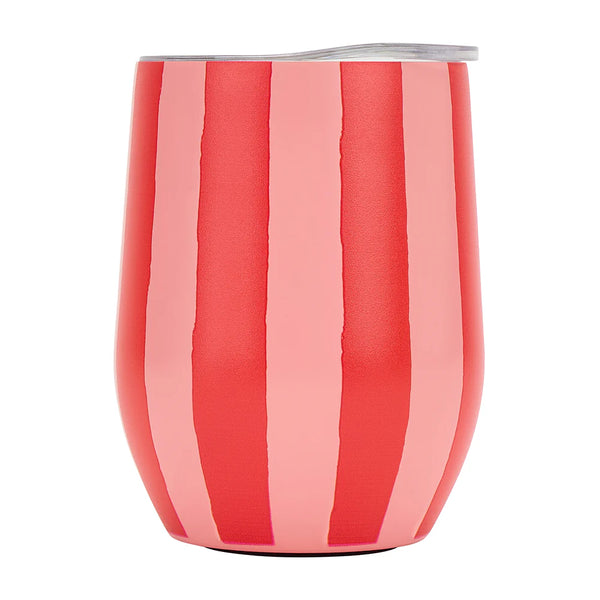 DRINK TUMBLER RED STRIPE