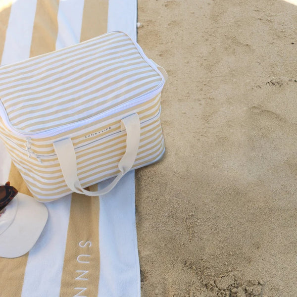 LIGHT COOLER DRINKS BAG BUTTERNUT STRIPE