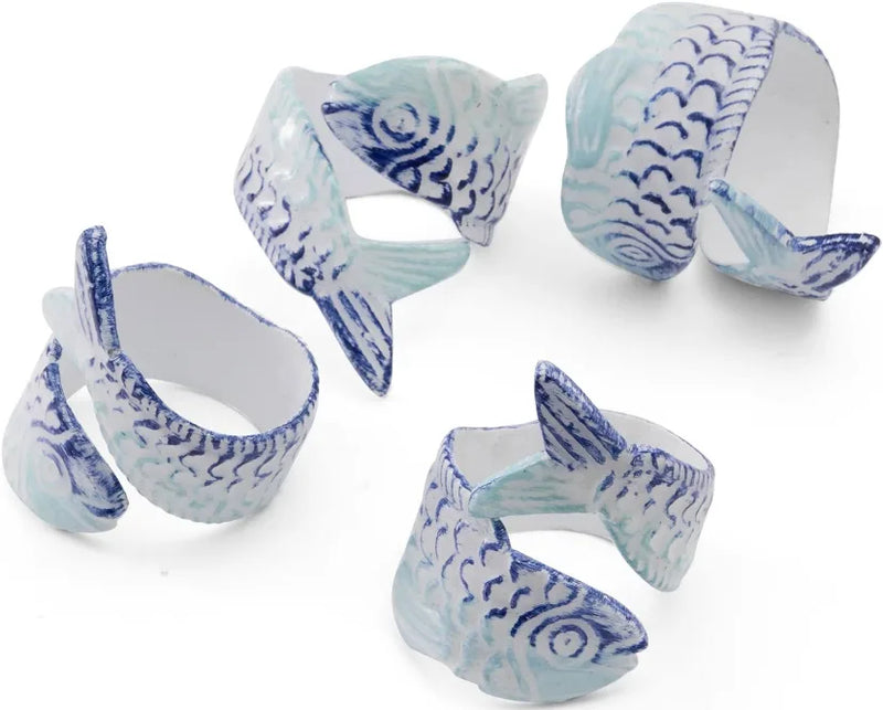 FISH NAPKIN RINGS S4