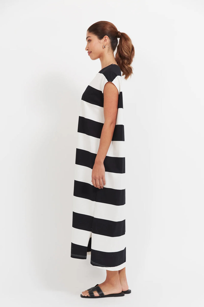 JARDIN STRIPE TSHIRT DRESS