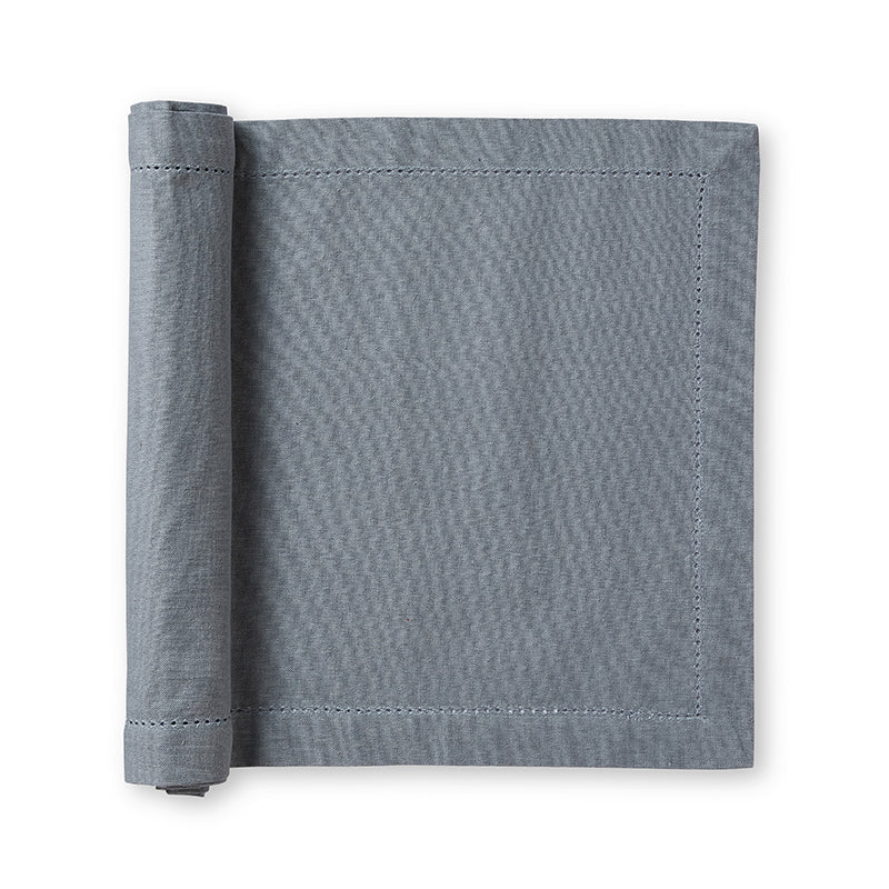 JETTY BLUE TABLE RUNNER 35X150