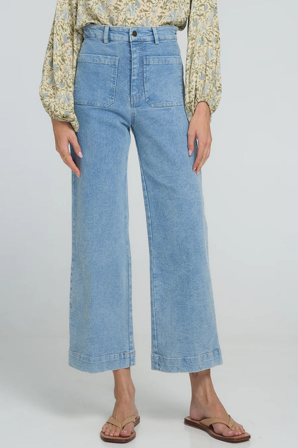 MOLLY DENIM JEAN PALE BLUE