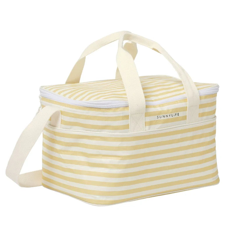 LIGHT COOLER DRINKS BAG BUTTERNUT STRIPE