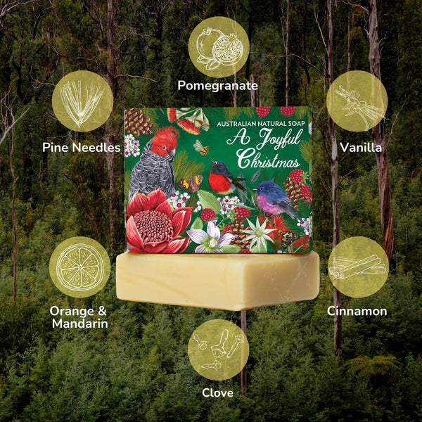 AUSTRALIAN NATURAL SOAP A JOYFUL XMAS