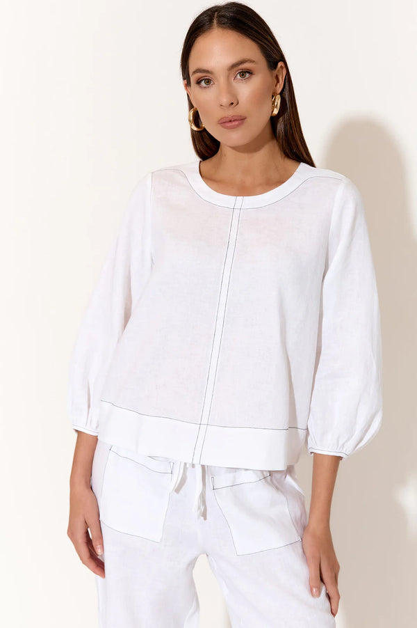 MIA LINEN TOP