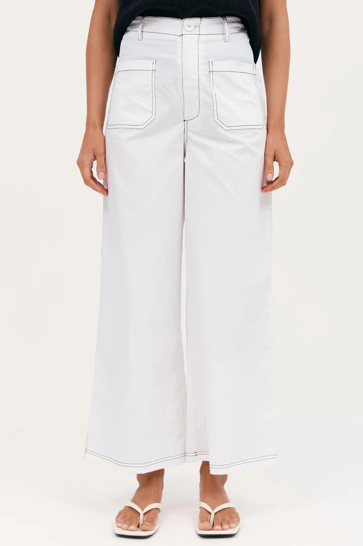 AINSLEY PANT WHITE