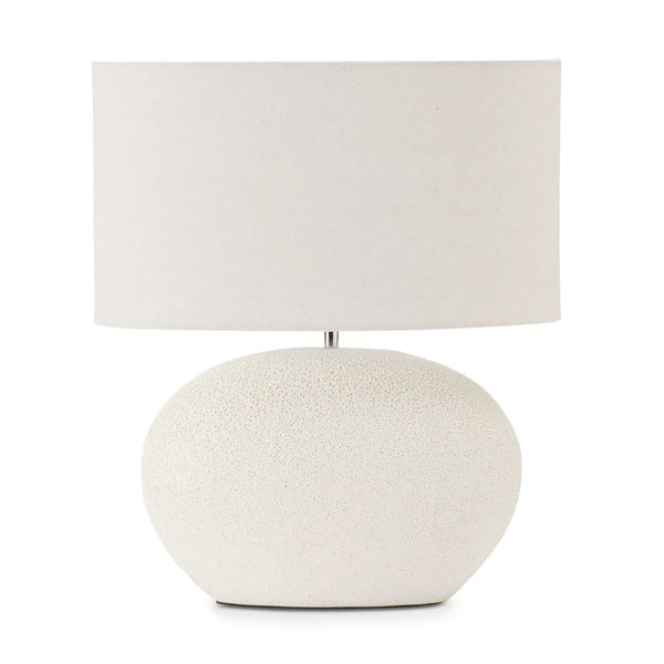 OWEN WHT TEXTURED LAMP