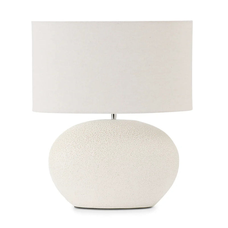 OWEN WHT TEXTURED LAMP