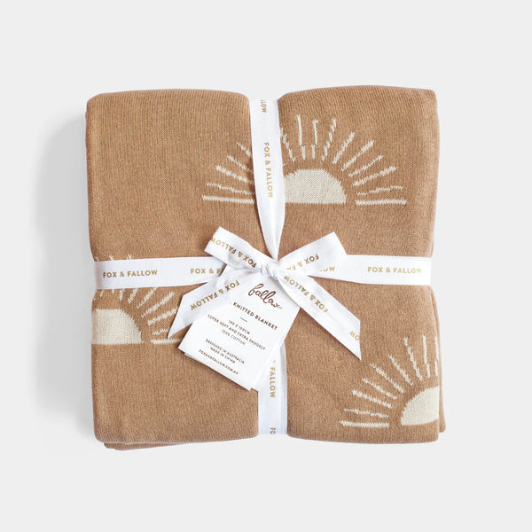 BLA08 SUNS COFFEE REVERSIBLE BLANKET