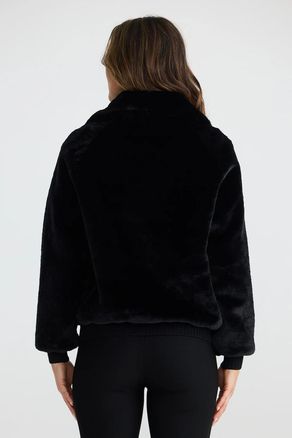 CELESTE BOMBER BLACK