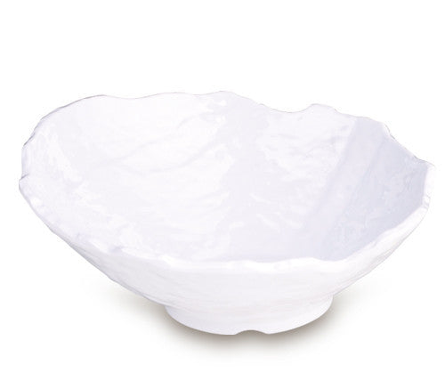 METEORITE BOWL LGE WH 32X14CM