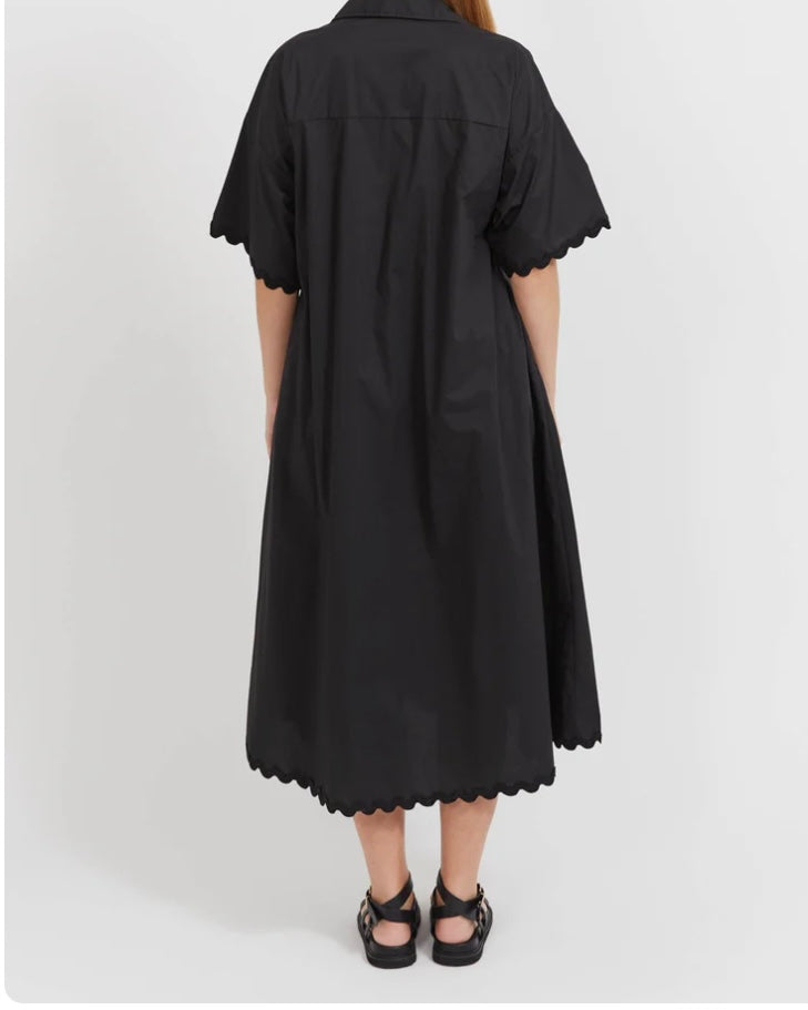 BRASILIA BUTTON MAXI DRESS