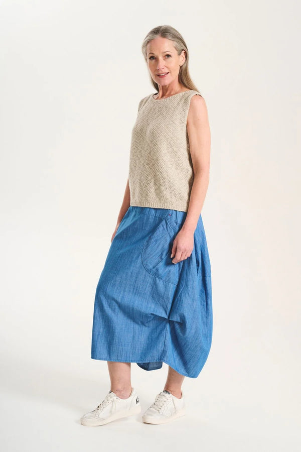 MILWAUKEE SEDONA SKIRT COTTON DENIM