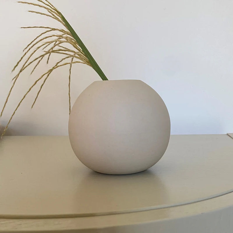 CLOUD BUBBLE VASE CHALK S