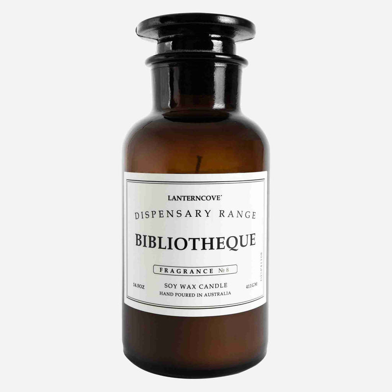 Dispensary 14.5oz Candle |  Bibliotheque