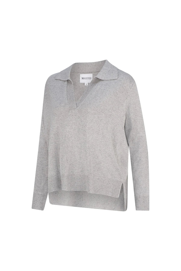SHELL GREY NEP EMMA PULLOVER