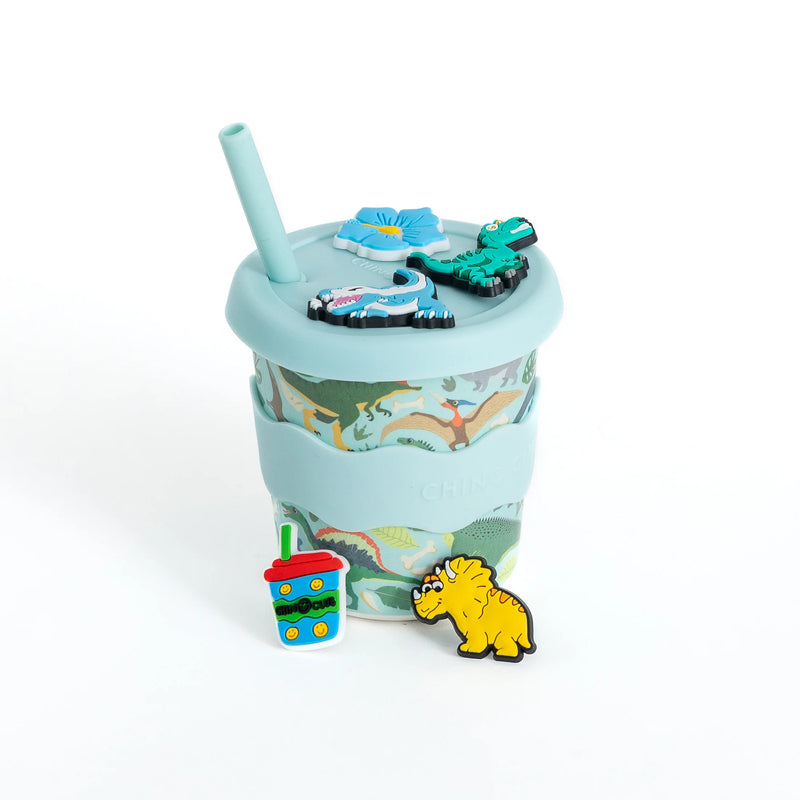 DINO CHINO CHARM CUP 8OZ