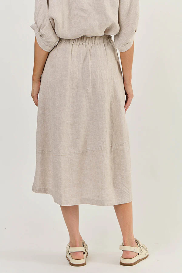 LINEN SKIRT DUNE