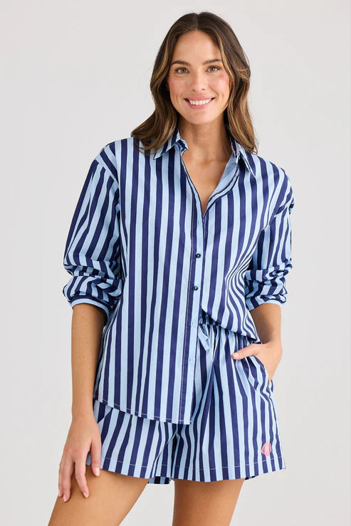 ADRIFT SHIRT BLUE STRIPE