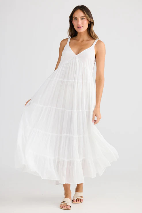 EVIANNA DRESS WHITE