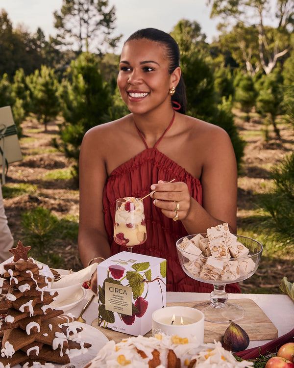 CANDLE RASPBERRY & RHUBARB