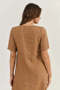 LINEN DRESS GINGER