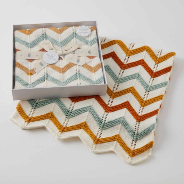 BRICK KNIT BLANKET