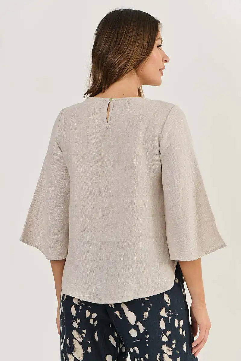 LINEN TOP DUNE