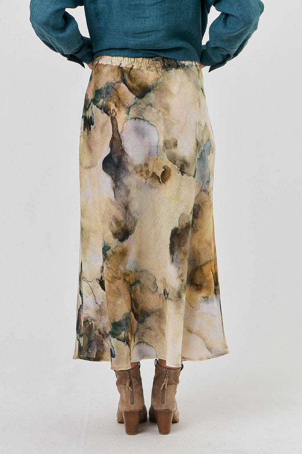 MARBLE MAXI SKIRT