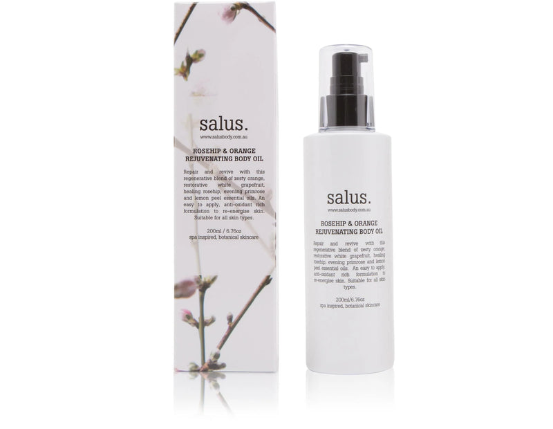 BOR200 ROSEHIP & ORANGE  BODY OIL 200ML