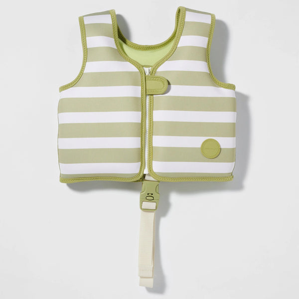 KIDS SWIM VEST 1-2 INTO THE WILD KHAKI