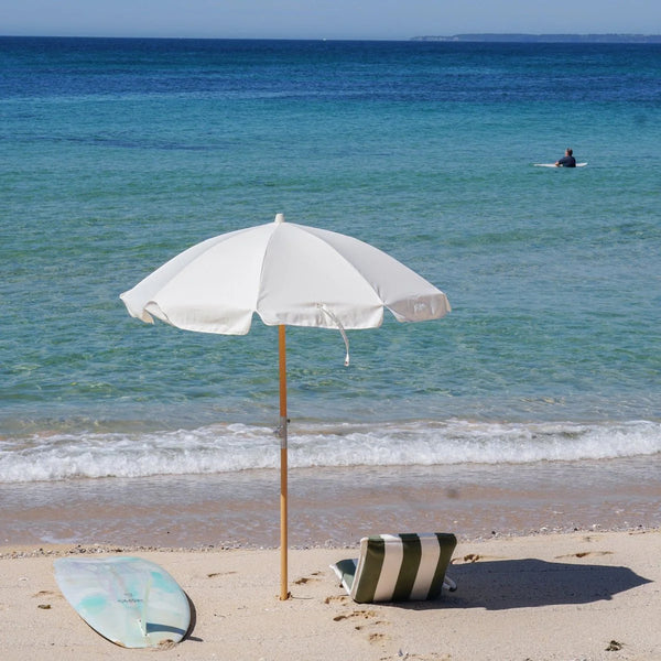 LUXE BEACH UMBRELLA CASA CREAM