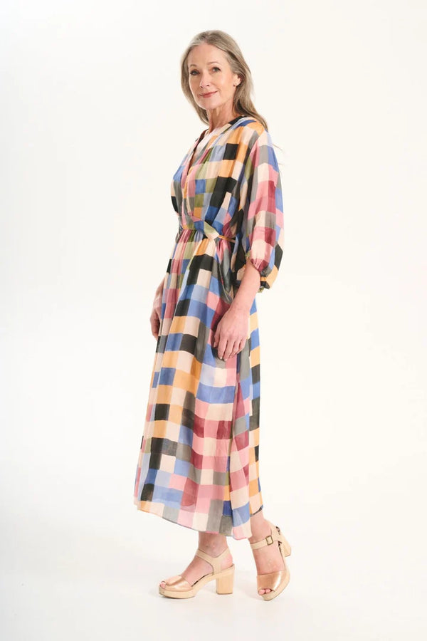 TESSERA ROBE BLUSH TENCEL VOILE