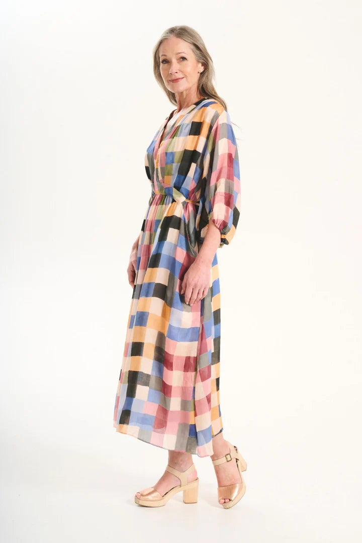 TESSERA ROBE BLUSH TENCEL VOILE