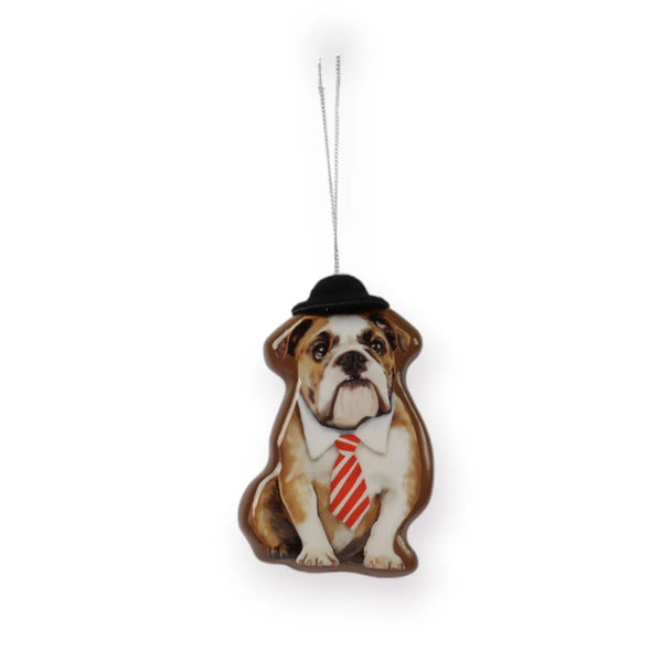 3D BAUBLE ENG BULLDOG