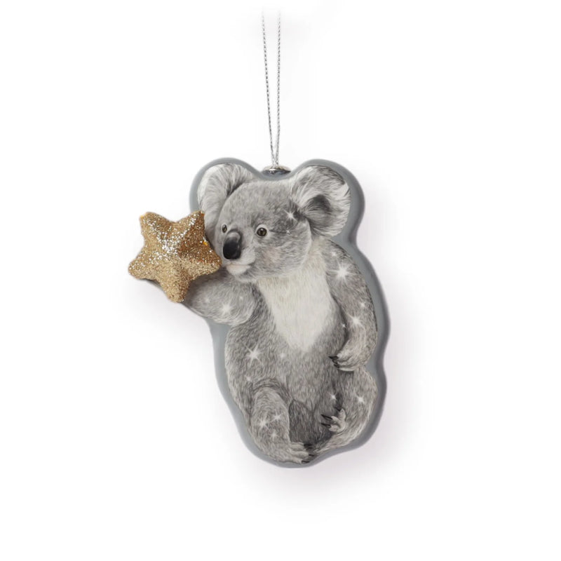 3D BAUBLE KOALA STAR