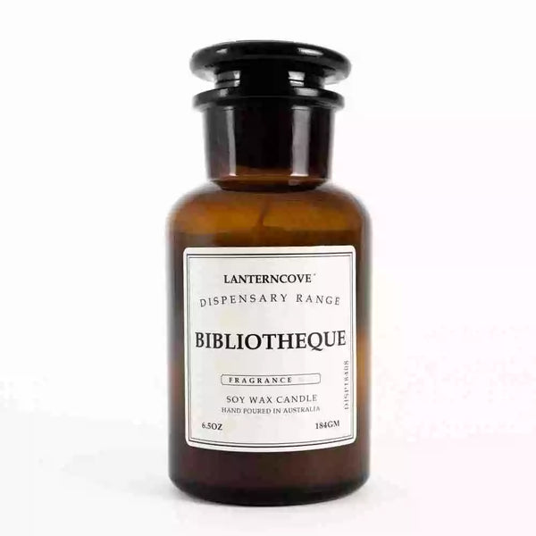DISPENSARY 6.5OZ CANDLE BIBLIOTHEQUE