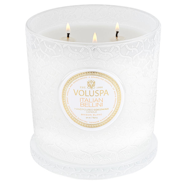 Luxe Candle | Itallian Bellini-Voluspa-magnolia | home