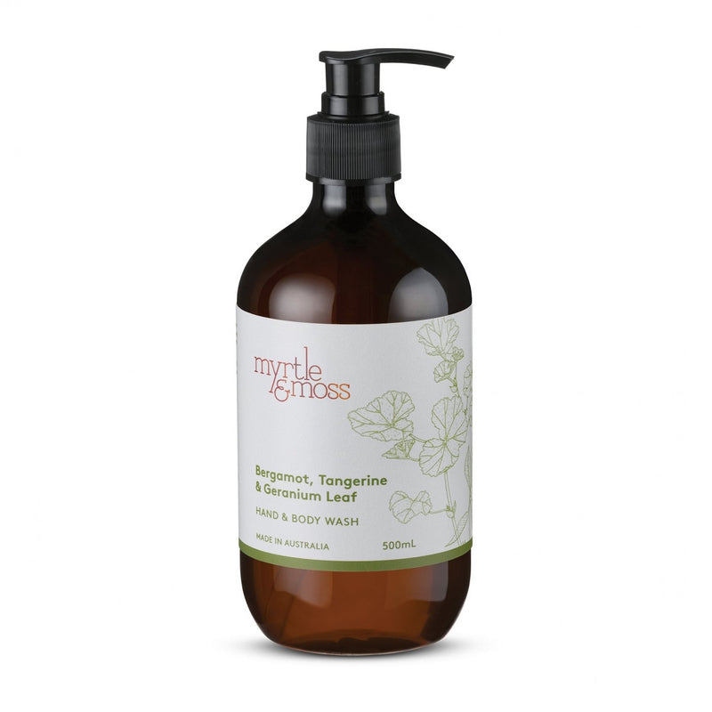 Hand & Body Wash 500ml | Bergamot-Myrtle & Moss-magnolia | home