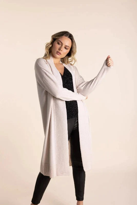 Merino Long Cardigan